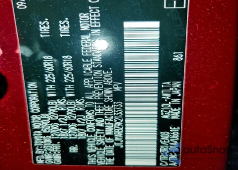 2019 Lexus Nx 300 Bas z USA, uszkodzony, nr VIN 133733